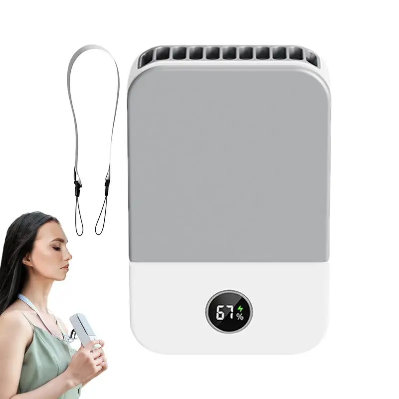 Portable Neck Fan 3 Speeds Portable Personal Fan USB Rechargeable Neck Fan With Display Screen For Travel Outdoor Indoor
Portable Neck Fan 3 Speeds Portable Personal Fan USB Rechargeable Neck Fan With Display Screen For Travel Outdoor Indoor