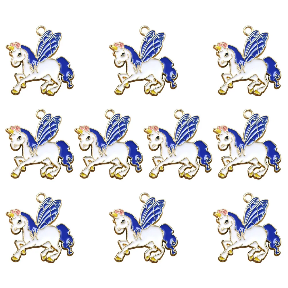 10Pcs Colorful Alloy Unicorn Pendants DIY Necklace Earrings Bracelet Charms Jewelry Accessories Alloy Pendant Charm
10Pcs Colorful Alloy Unicorn Pendants DIY Necklace Earrings Bracelet Charms Jewelry Accessories Alloy Pendant Charm