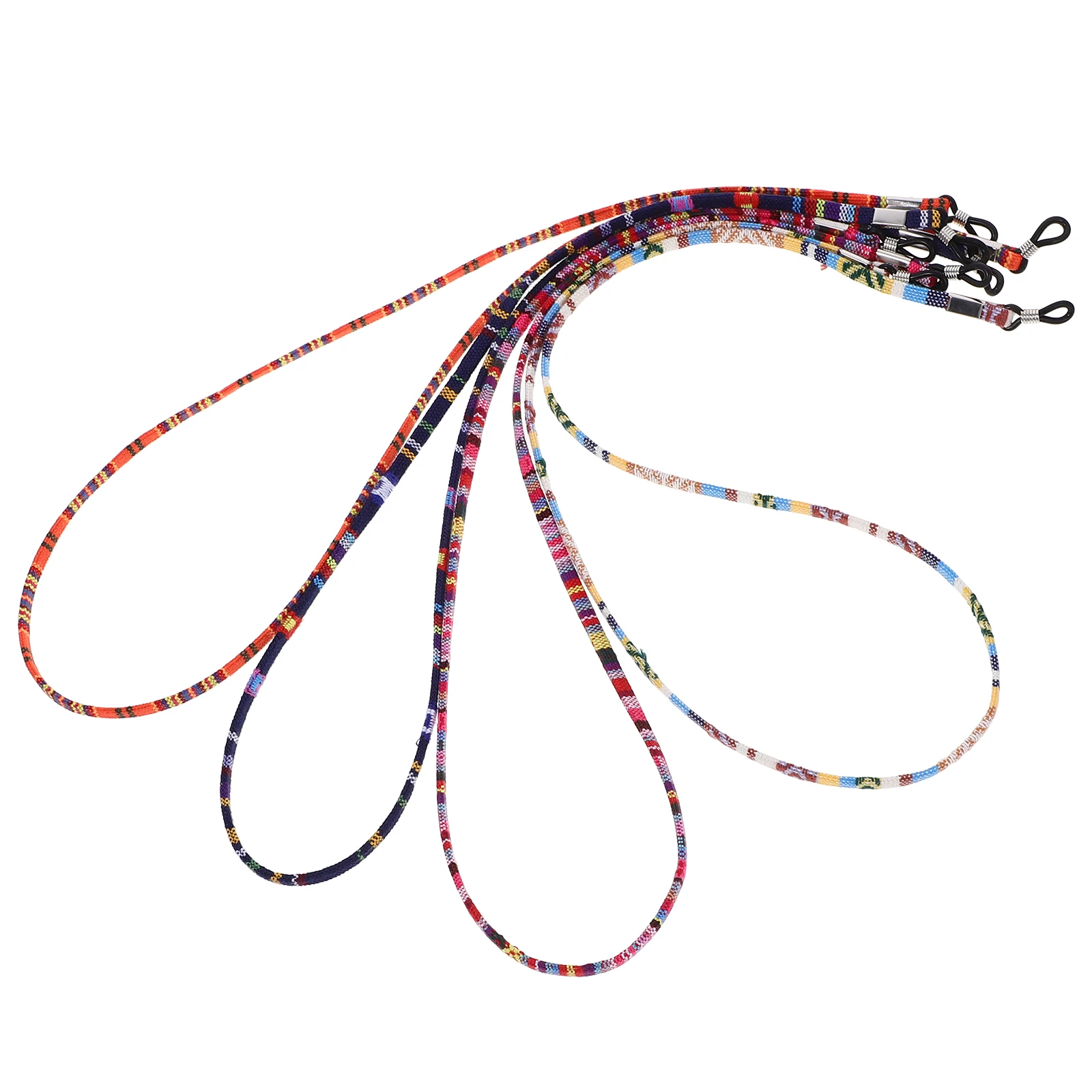 4 Pc Eyeglass Chain Glasses Rope Set Holder Sports Cord Non Miss Strap Adjustable Compatibility Fits Frames Sunglasses Durable 
4 Pc Eyeglass Chain Glasses Rope Set Holder Sports Cord Non Miss Strap Adjustable Compatibility Fits Frames Sunglasses Durable