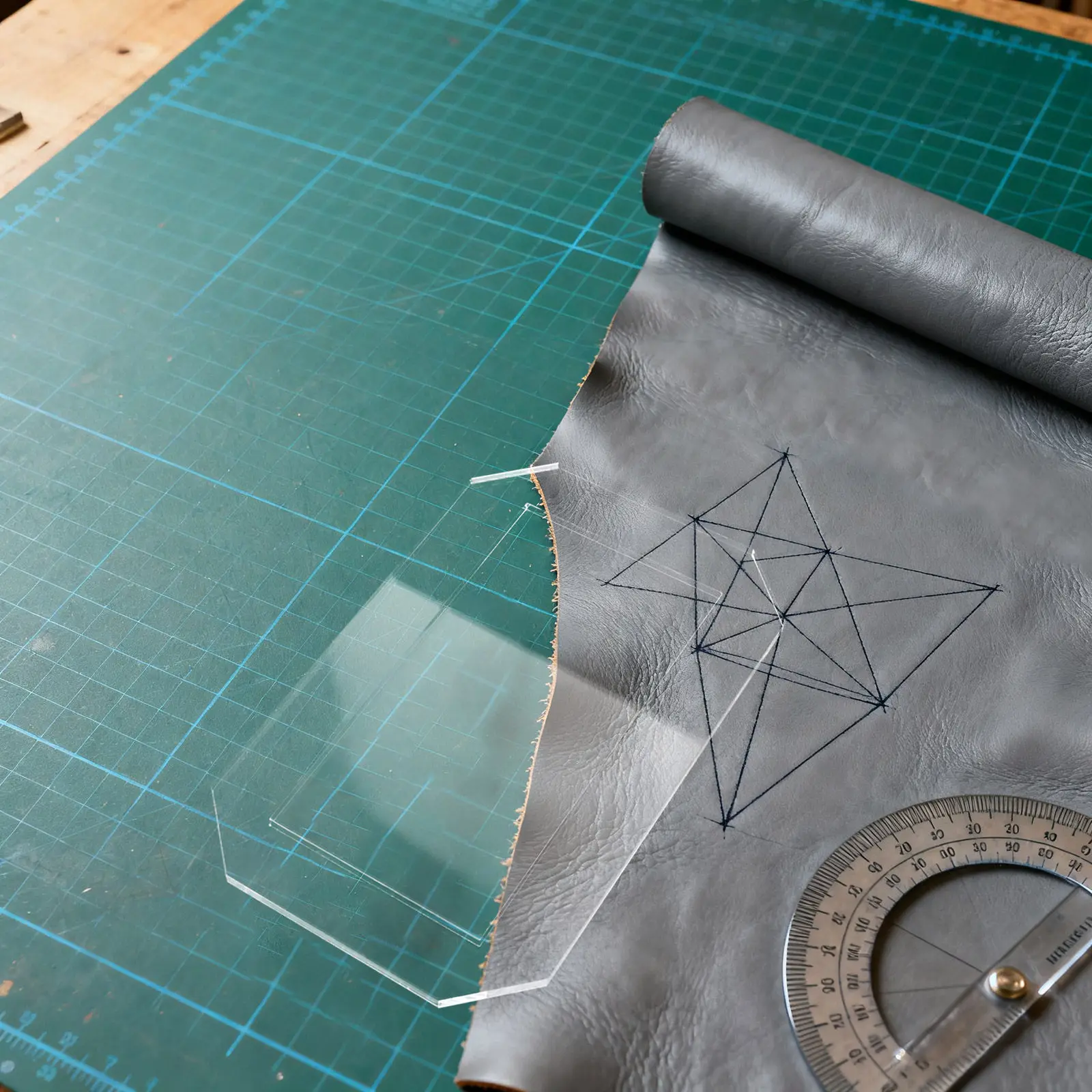 Набор из 4 акриловых прозрачных шаблонов для квилтинга: квадратные 2,5x2,5 и прямоугольные 5x2,5. Точные линейки для разметки ткани при шитье и пэчворке.
Набор из 4 акриловых прозрачных шаблонов для квилтинга: квадратные 2,5x2,5 и прямоугольные 5x2,5. Точные линейки для разметки ткани при шитье и пэчворке.