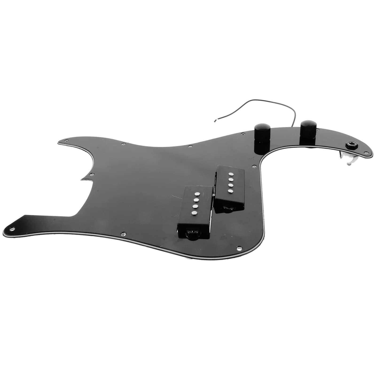 3 Ply Loaded Pickguard Pickup for Bass Guitar 11 Screw Holes Protective Film Scratch Resistant Tortoise Shell
3 Ply Loaded Pickguard Pickup for Bass Guitar 11 Screw Holes Protective Film Scratch Resistant Tortoise Shell