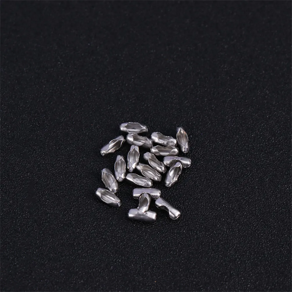 200 Pcs Metal Waist Buckle Bead Chains Beaded Connectors Clasp Jewelry Clasps Ball Stainless Steel Necklace Connection
200 Pcs Metal Waist Buckle Bead Chains Beaded Connectors Clasp Jewelry Clasps Ball Stainless Steel Necklace Connection