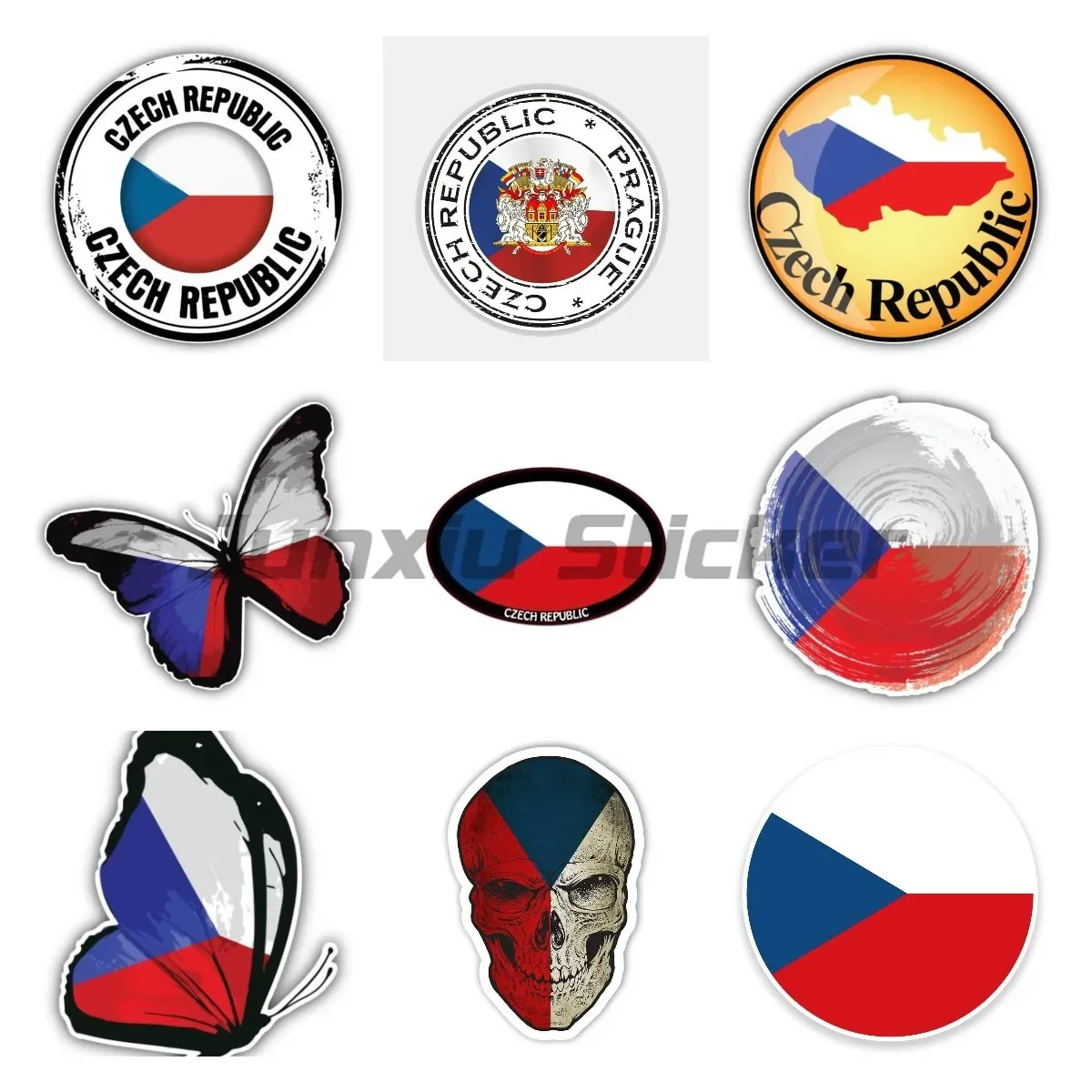 Czech Republic Flag Patriotic Sticker Decal Laptop Wall Car Hard Helmet Decal
Czech Republic Flag Patriotic Sticker Decal Laptop Wall Car Hard Helmet Decal