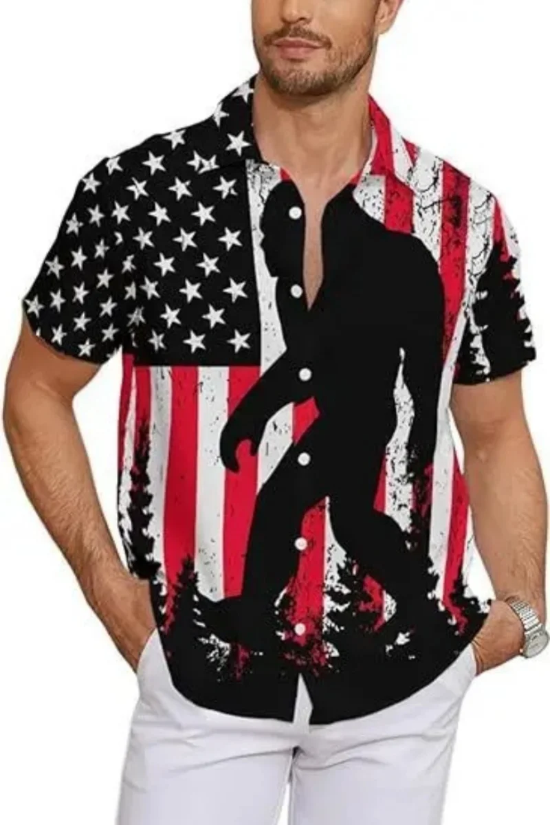 Men's casual short-sleeved shirt, floral 3D digital printed men's casual and fashionable shirt
Men's casual short-sleeved shirt, floral 3D digital printed men's casual and fashionable shirt