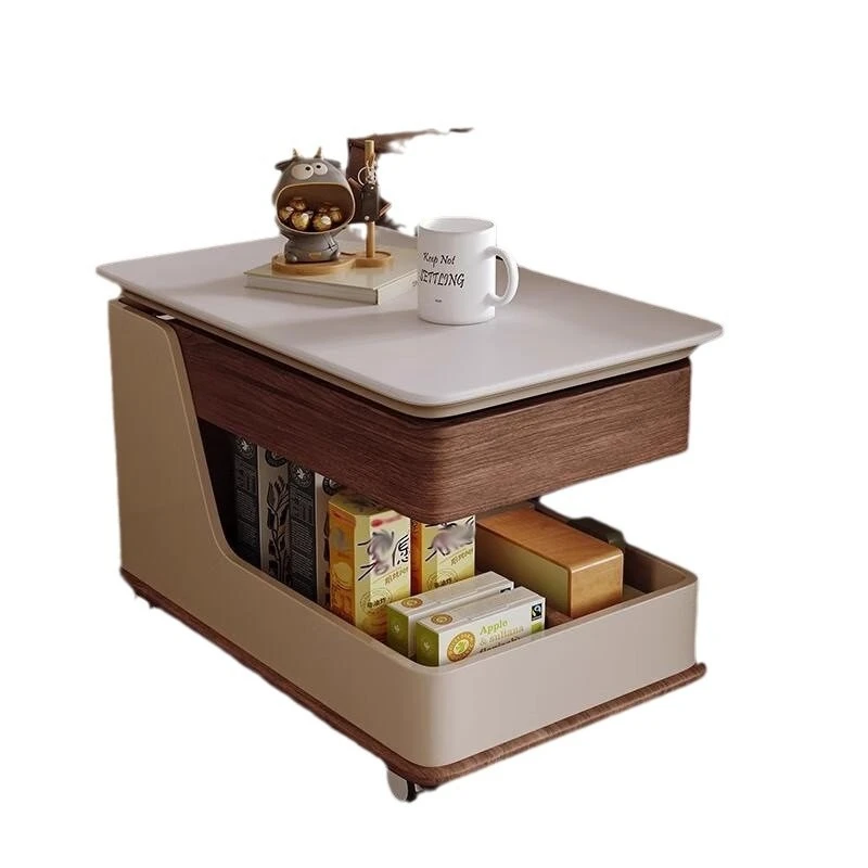 Movable lifting sofa side table living room multi-functional wheeled trolley household small apartment
Movable lifting sofa side table living room multi-functional wheeled trolley household small apartment