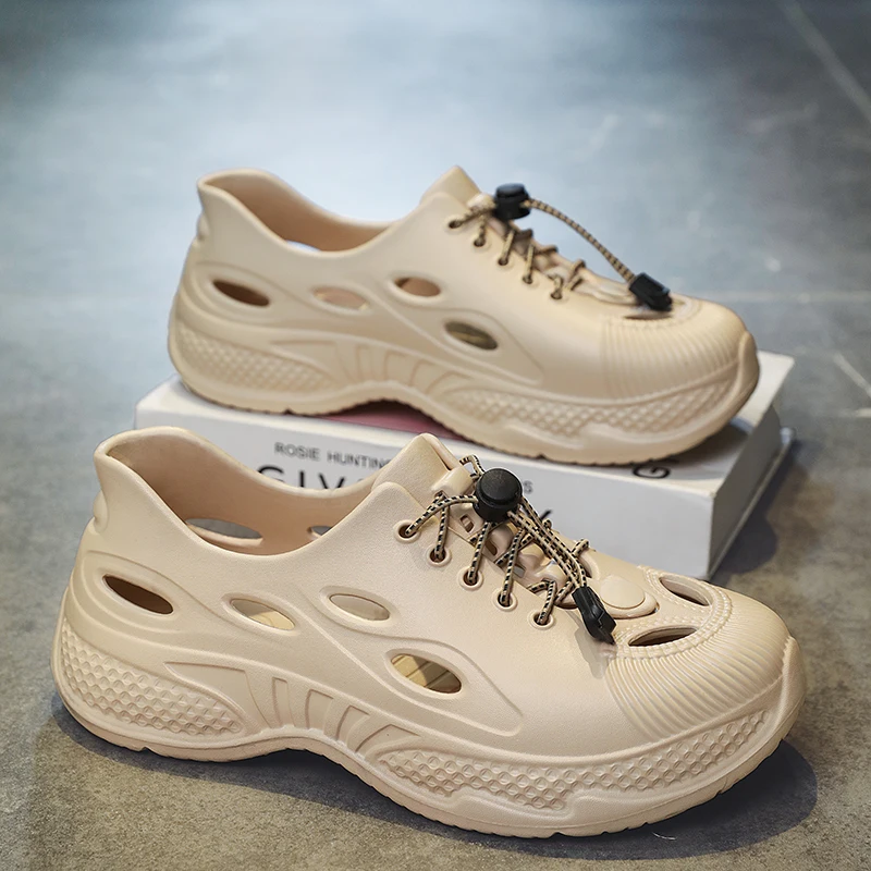 Men's Beach Sandals EVA Footwear Comfortable Breathable Man Shoes Trend 2026 New Autumn Men Casual Shoes Fashion Light Soft Sole
Men's Beach Sandals EVA Footwear Comfortable Breathable Man Shoes Trend 2026 New Autumn Men Casual Shoes Fashion Light Soft Sole