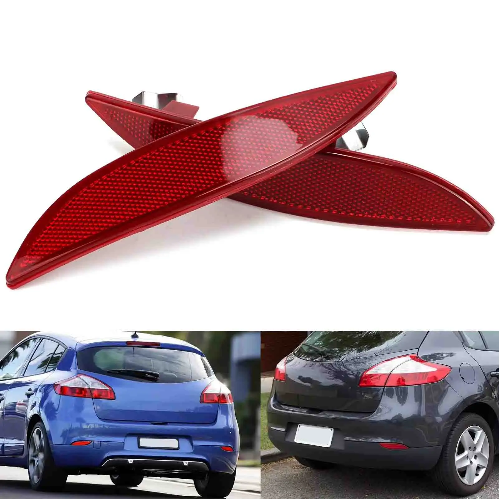 1 Pair Car Rear Bumper Reflectors Replacement For Megane III Hatchback 2008 - 2016 Fluence 2010 - 2016 265650004R Exterior Parts
1 Pair Car Rear Bumper Reflectors Replacement For Megane III Hatchback 2008 - 2016 Fluence 2010 - 2016 265650004R Exterior Parts