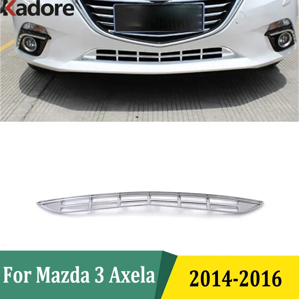 For Mazda 3 M3 Axela 2014 2015 2016 ABS Chrome Front Bottom Grille Molding Cover Trim Garnish Car Decorative Accessories
For Mazda 3 M3 Axela 2014 2015 2016 ABS Chrome Front Bottom Grille Molding Cover Trim Garnish Car Decorative Accessories