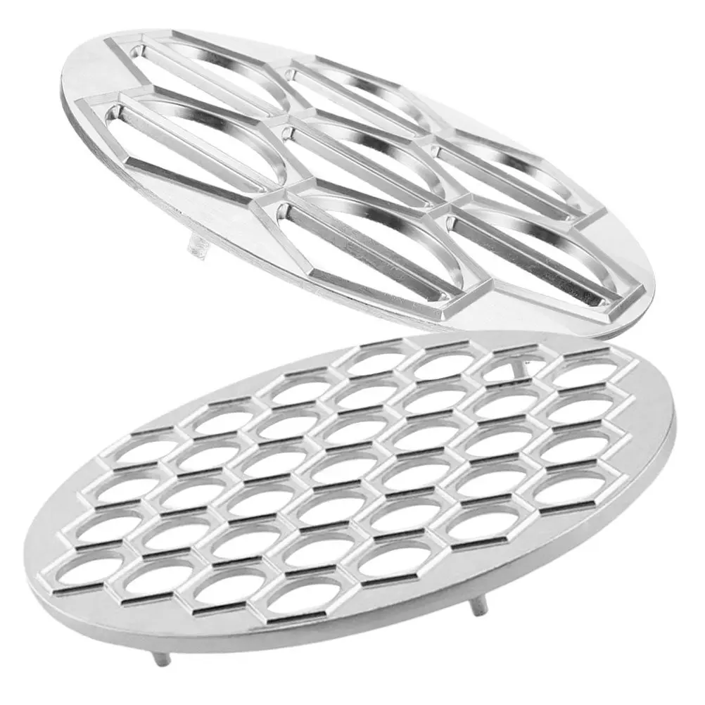 2Pcs Aluminum Alloy Dumpling Mold Set for Homemade Dumplings Ravioli Wontons Gnocchi Empanadas Easy Press Tool Family Party
2Pcs Aluminum Alloy Dumpling Mold Set for Homemade Dumplings Ravioli Wontons Gnocchi Empanadas Easy Press Tool Family Party