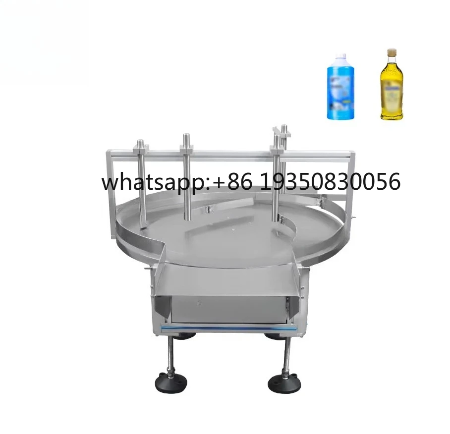 TOPCN TP-LP-600Z Automatic Round Rotary Glass PET Plastic Bottle Unscrambler Glass Bottle Sorting Turntable Feeding Table
TOPCN TP-LP-600Z Automatic Round Rotary Glass PET Plastic Bottle Unscrambler Glass Bottle Sorting Turntable Feeding Table