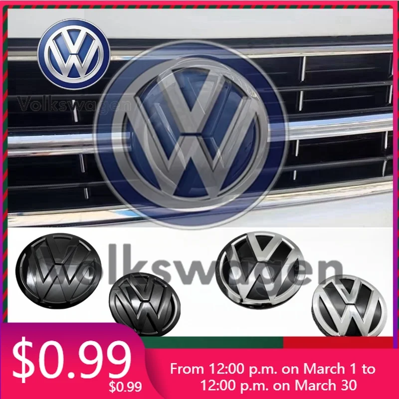 Car Sticker Chrome Silver/Glossy Black Front Radiator Grille & Rear Trunk Lid Emblems for VW Golf 7 (2014 - 2017) - Auto Ba
Car Sticker Chrome Silver/Glossy Black Front Radiator Grille & Rear Trunk Lid Emblems for VW Golf 7 (2014 - 2017) - Auto Ba