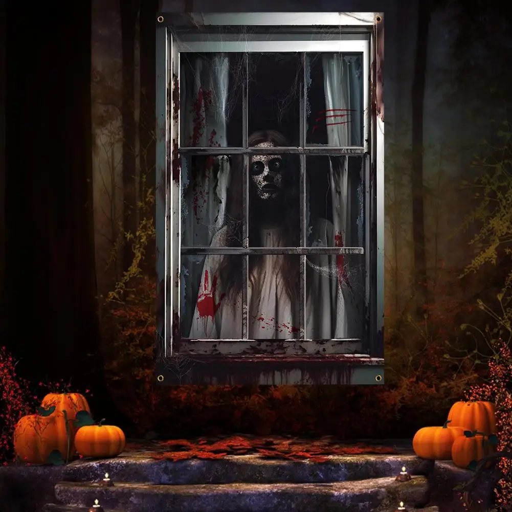 Halloween Curtain Decoration Blood Window Cover Scary Window Silhouette Poster for Indoor Outdoor Party Wall Door Decor
Halloween Curtain Decoration Blood Window Cover Scary Window Silhouette Poster for Indoor Outdoor Party Wall Door Decor