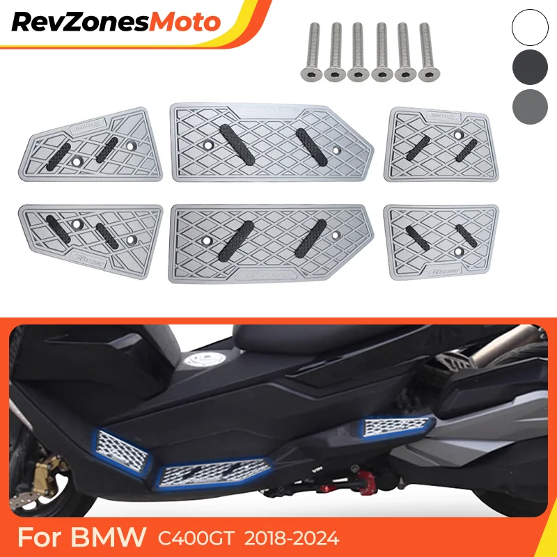 For BMW C400GT 2018-2024 Anti-slip CNC Aluminum Foot Pegs Footrests Pads Front Rear Rider Passenger 1 Set Motorcycle Accessories
For BMW C400GT 2018-2024 Anti-slip CNC Aluminum Foot Pegs Footrests Pads Front Rear Rider Passenger 1 Set Motorcycle Accessories