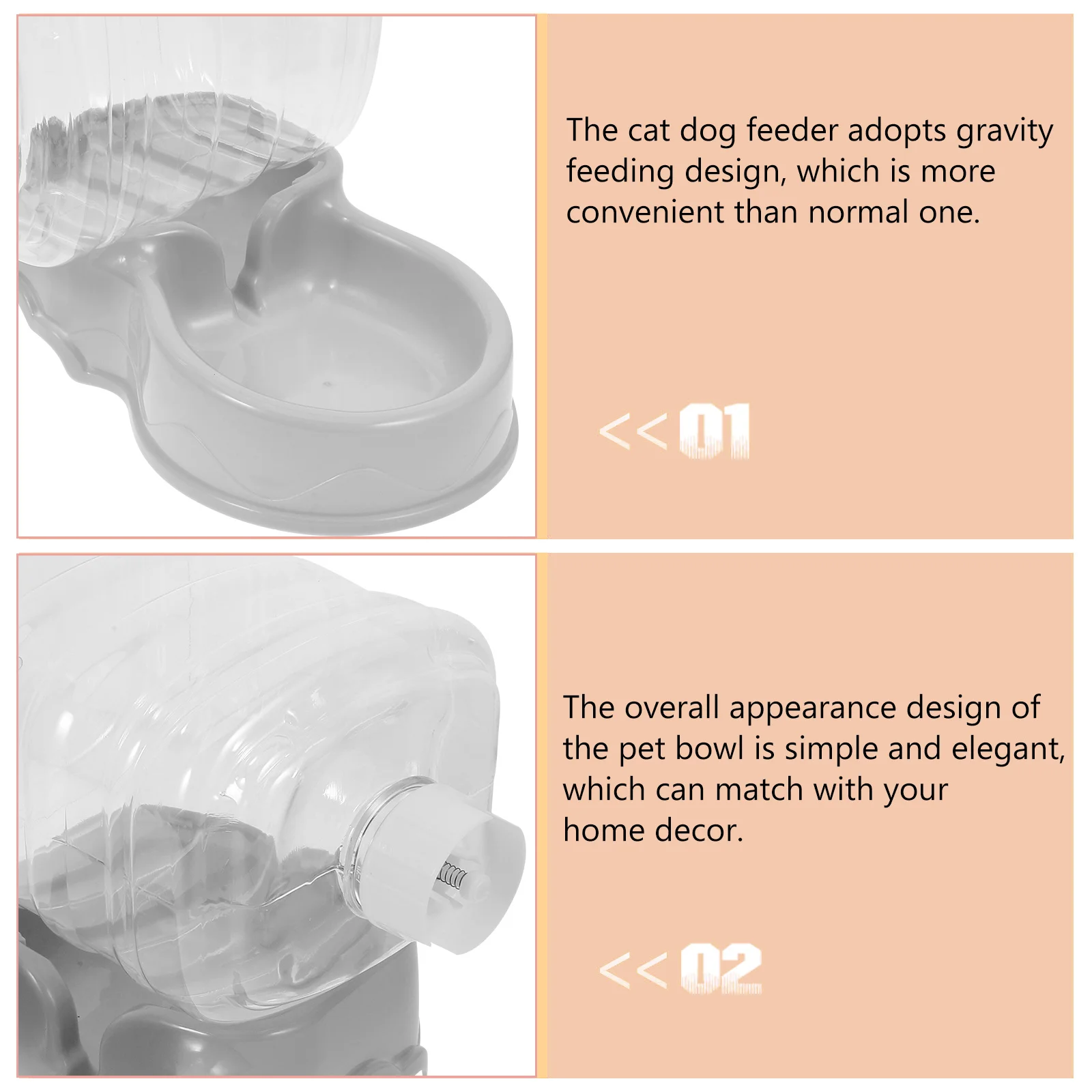 Cat Dog Feeder Bowl Self Filling Pet Water Fountain Easy Install Time Saving Effortless Practical Convenient Use
Cat Dog Feeder Bowl Self Filling Pet Water Fountain Easy Install Time Saving Effortless Practical Convenient Use