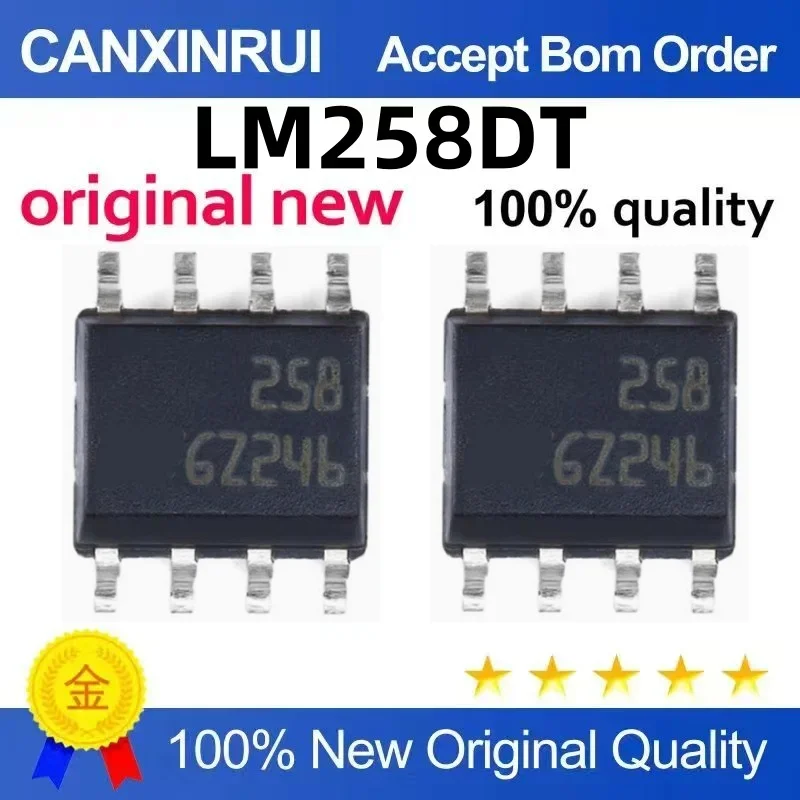(5-100 pieces) Brand new original LM258DT LM258 SOP8 spot chip IC
(5-100 pieces) Brand new original LM258DT LM258 SOP8 spot chip IC