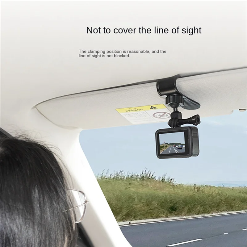 Автомобильное крепление для солнцезащитного козырька для Gopro Hero 12 11 10, DJI Osmo Pocket 3/4, аксессуары для экшн-камеры 
Автомобильное крепление для солнцезащитного козырька для Gopro Hero 12 11 10, DJI Osmo Pocket 3/4, аксессуары для экшн-камеры