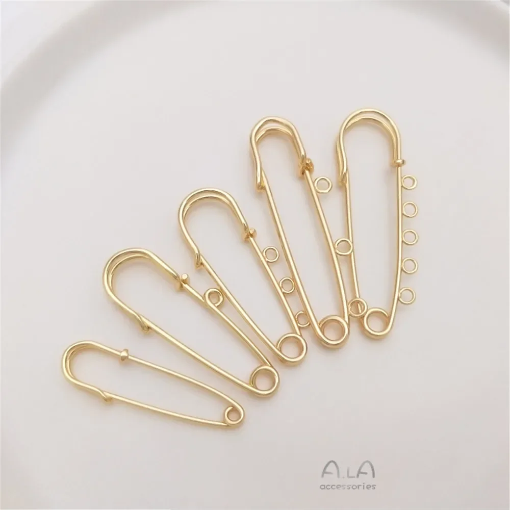 18K Gold Plated brooch clasp brooch color preservation accessories DIY handmade materials
18K Gold Plated brooch clasp brooch color preservation accessories DIY handmade materials