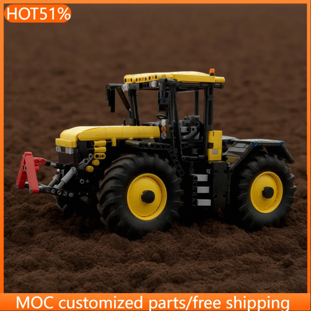 1454 PCS transport High-performance agricultural tractors MOC Customize Modular Building Block Model DIY Boys Holiday Toy Gifts
1454 PCS transport High-performance agricultural tractors MOC Customize Modular Building Block Model DIY Boys Holiday Toy Gifts