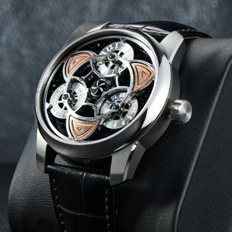 OBLVLO Mens Automatic Watches 42MM Mechanical Wristwatch Luminous 50M Waterproof Sapphire Rotatable Small Disks
OBLVLO Mens Automatic Watches 42MM Mechanical Wristwatch Luminous 50M Waterproof Sapphire Rotatable Small Disks