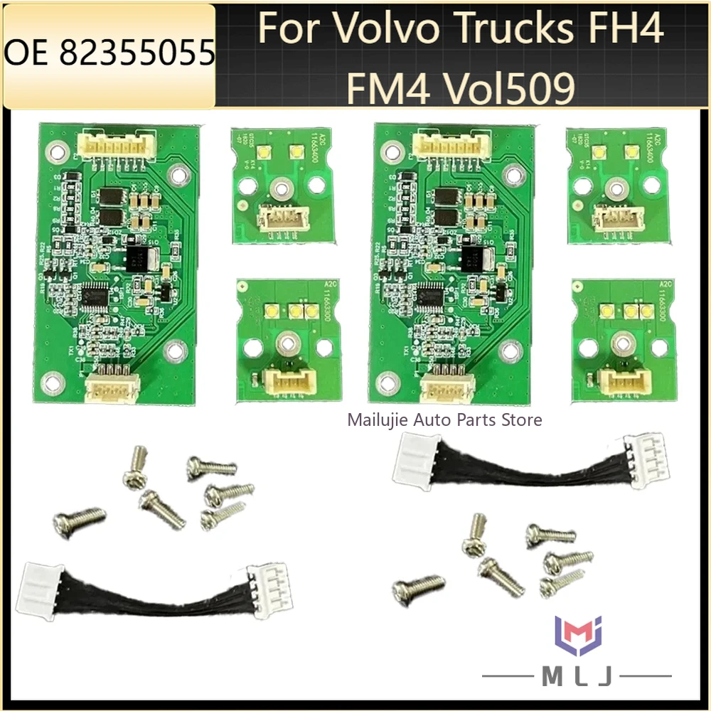Headlight White LED Angel Eye Chip For Volvo Trucks FH4 FM4 Vol509 Daytime Running Light DRL Chip Board Car Accessories 82355055
Headlight White LED Angel Eye Chip For Volvo Trucks FH4 FM4 Vol509 Daytime Running Light DRL Chip Board Car Accessories 82355055