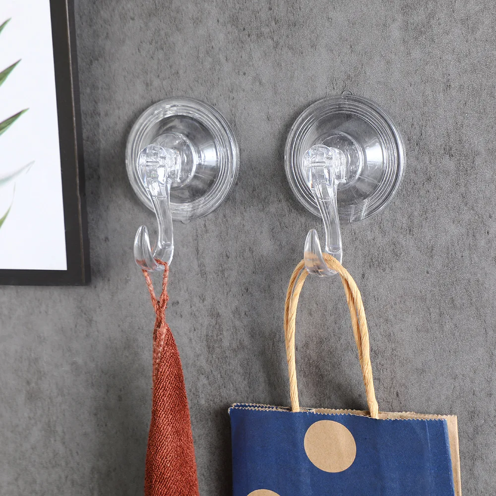 Suction Cups Hooks Shower Suction Hook Vacuum Suction Cup with Hook Removable Reusable Bathroom Sucker Hook for Window 2/5/10Pcs
Suction Cups Hooks Shower Suction Hook Vacuum Suction Cup with Hook Removable Reusable Bathroom Sucker Hook for Window 2/5/10Pcs