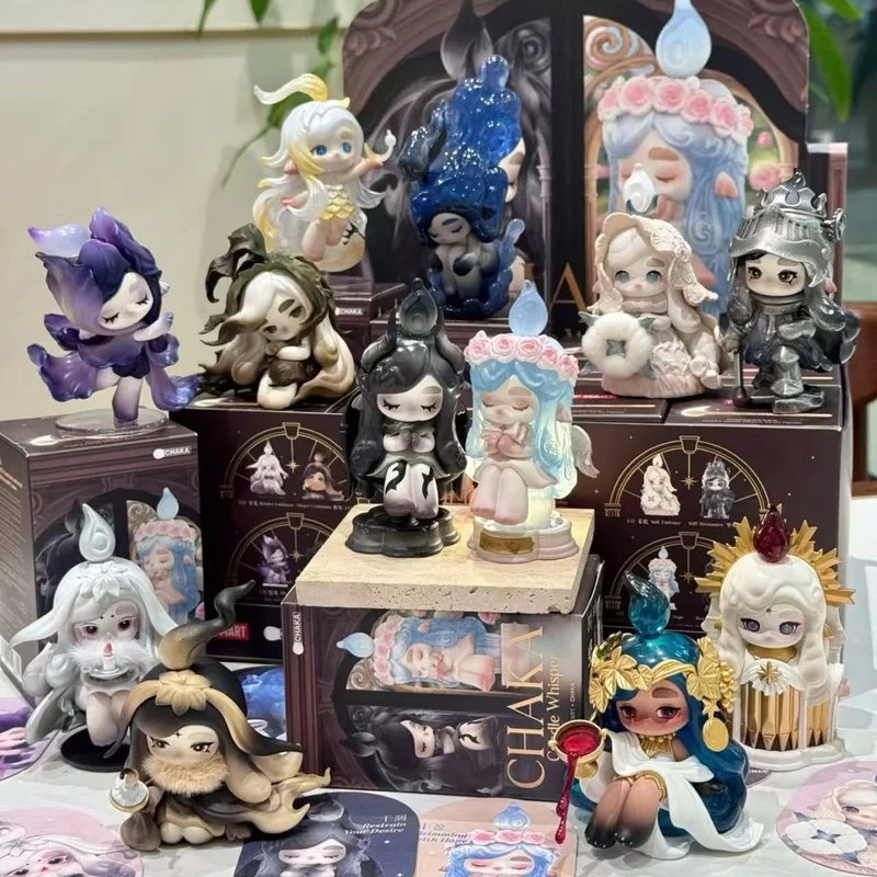 New Chaka Candle Whisper Series Figures Fashionable Collectible Toys Blind Box Trendy Gifts Display Models Action Toy
New Chaka Candle Whisper Series Figures Fashionable Collectible Toys Blind Box Trendy Gifts Display Models Action Toy