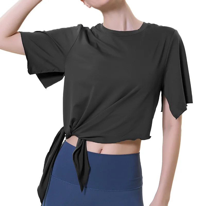 Quick Dry Women Yoga Fitness Loose T-shirts Asymmetrical Diagonal Hem Outdoor Training Breathable Simple Fashion Top
Quick Dry Women Yoga Fitness Loose T-shirts Asymmetrical Diagonal Hem Outdoor Training Breathable Simple Fashion Top