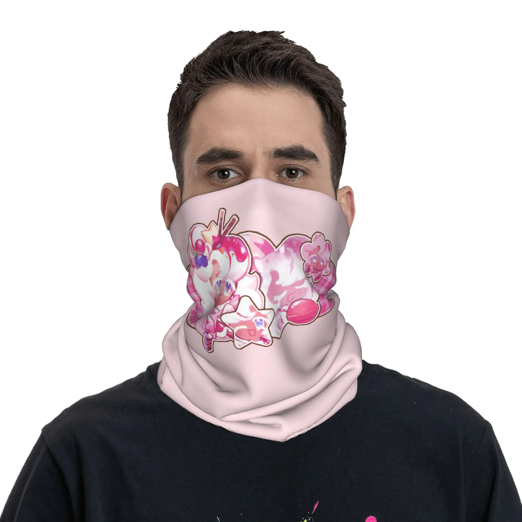 Parfait Cookie Bandana Neck Gaiter Printed Cookie Run Kingdom Balaclavas Mask Scarf Warm Headwear Fishing Unisex Adult Windproof
Parfait Cookie Bandana Neck Gaiter Printed Cookie Run Kingdom Balaclavas Mask Scarf Warm Headwear Fishing Unisex Adult Windproof