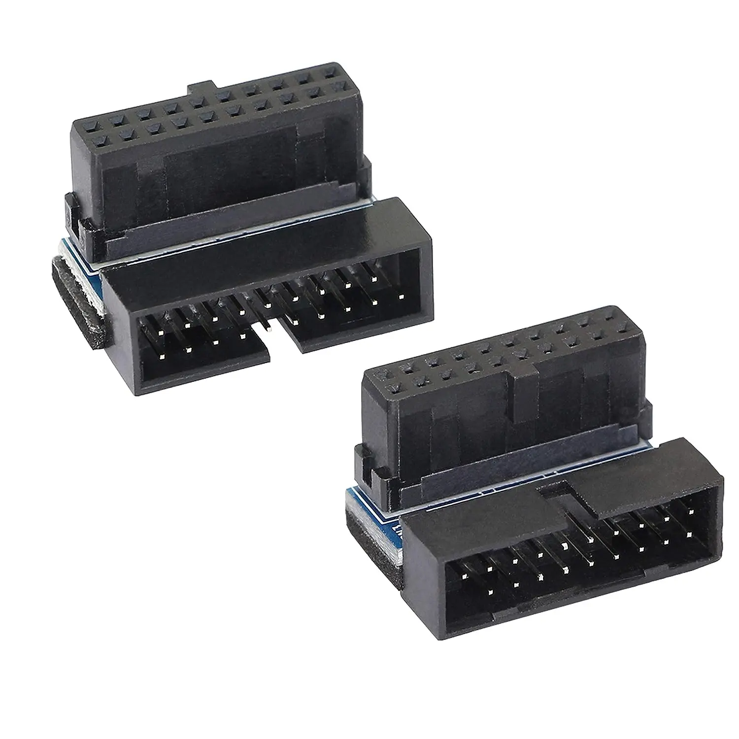 Right Angled USB 3.0 19/20-Pin Male to Female Extension Adapter 90 Degree Turn Connector Internal Header for Desktop Motherboard
Right Angled USB 3.0 19/20-Pin Male to Female Extension Adapter 90 Degree Turn Connector Internal Header for Desktop Motherboard