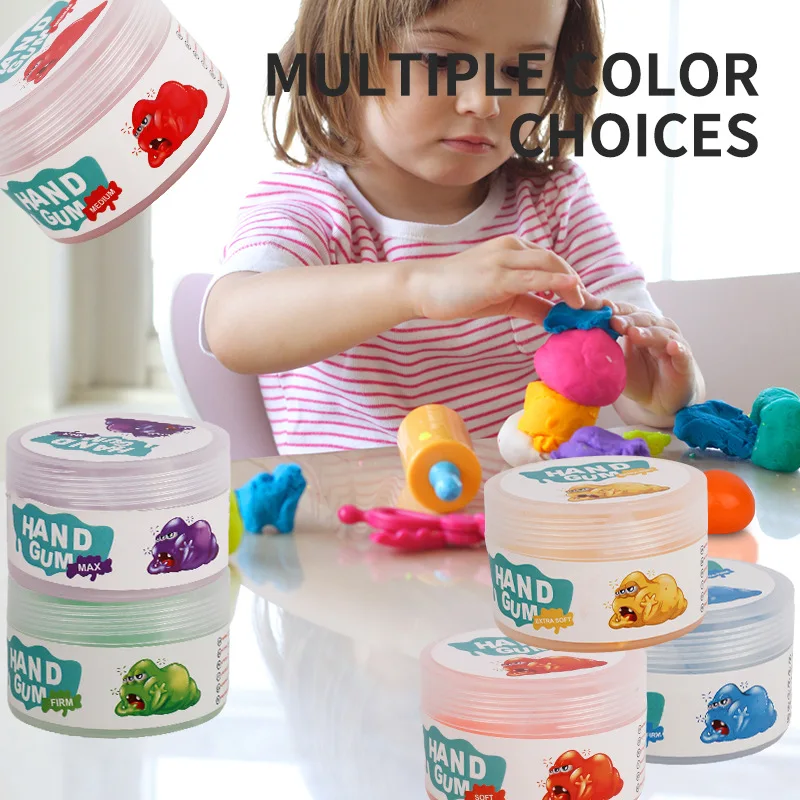 4-color Safe and Non-toxic Children's Hand Plasticine Training Supplies Portable Bright Color Desktop Games Creative Clay Toys
4-color Safe and Non-toxic Children's Hand Plasticine Training Supplies Portable Bright Color Desktop Games Creative Clay Toys