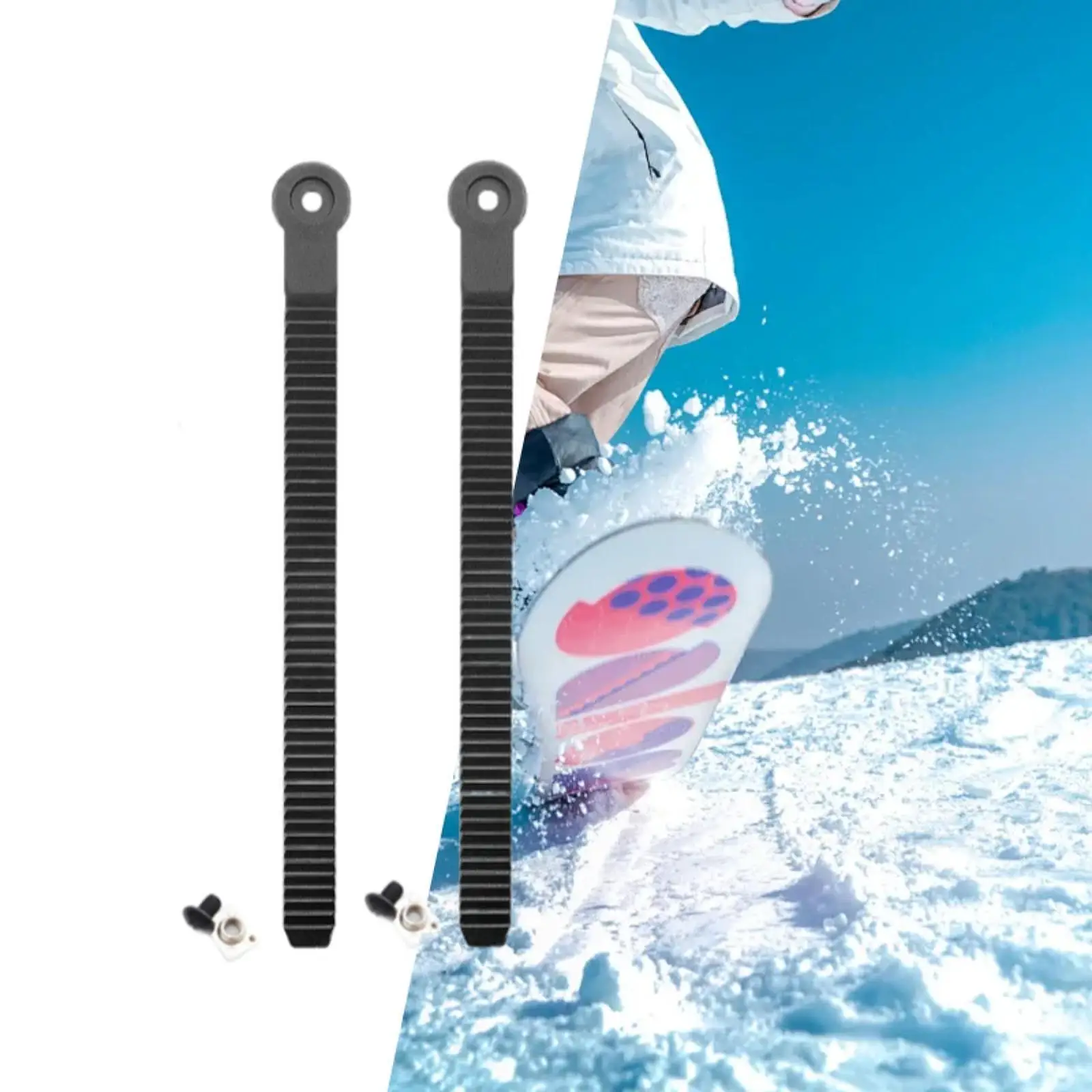 ABS Snowboard Ankle Straps Fixing Pads Spare Parts Ladder Straps for Skis and Snowboarding Repair
ABS Snowboard Ankle Straps Fixing Pads Spare Parts Ladder Straps for Skis and Snowboarding Repair