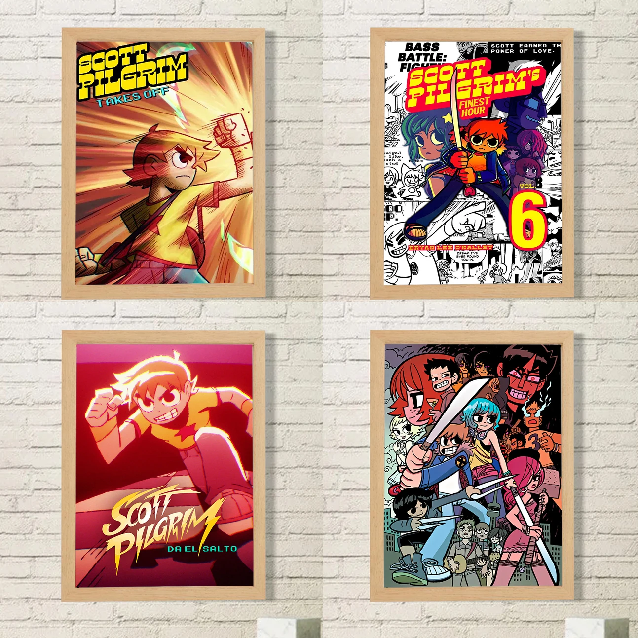 Anime Posters for Wall Decor Scot Pilgrim Takes Off Cartoon Home and Decoration Canvas Poster Decorative Painting Room Art
Anime Posters for Wall Decor Scot Pilgrim Takes Off Cartoon Home and Decoration Canvas Poster Decorative Painting Room Art