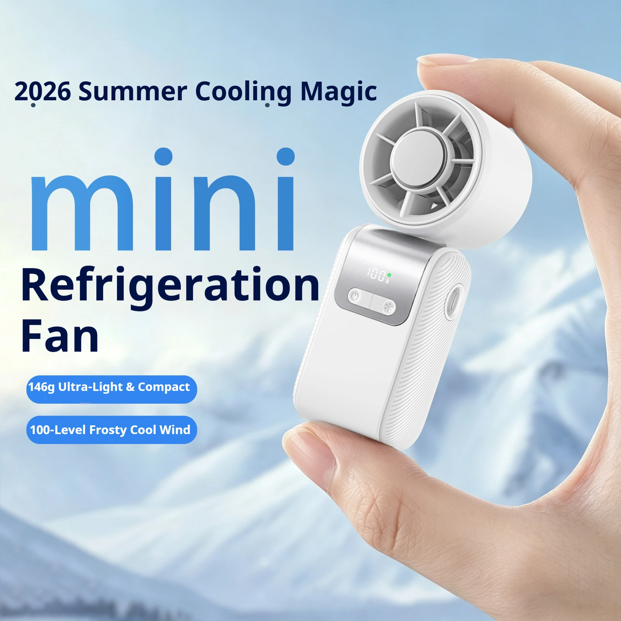 New Mini Neck Fan, Instant Cooling with Powerful Wind. Comes with a Lanyard, Your Must-Have Cooling Gadget for Summer Outings!
New Mini Neck Fan, Instant Cooling with Powerful Wind. Comes with a Lanyard, Your Must-Have Cooling Gadget for Summer Outings!