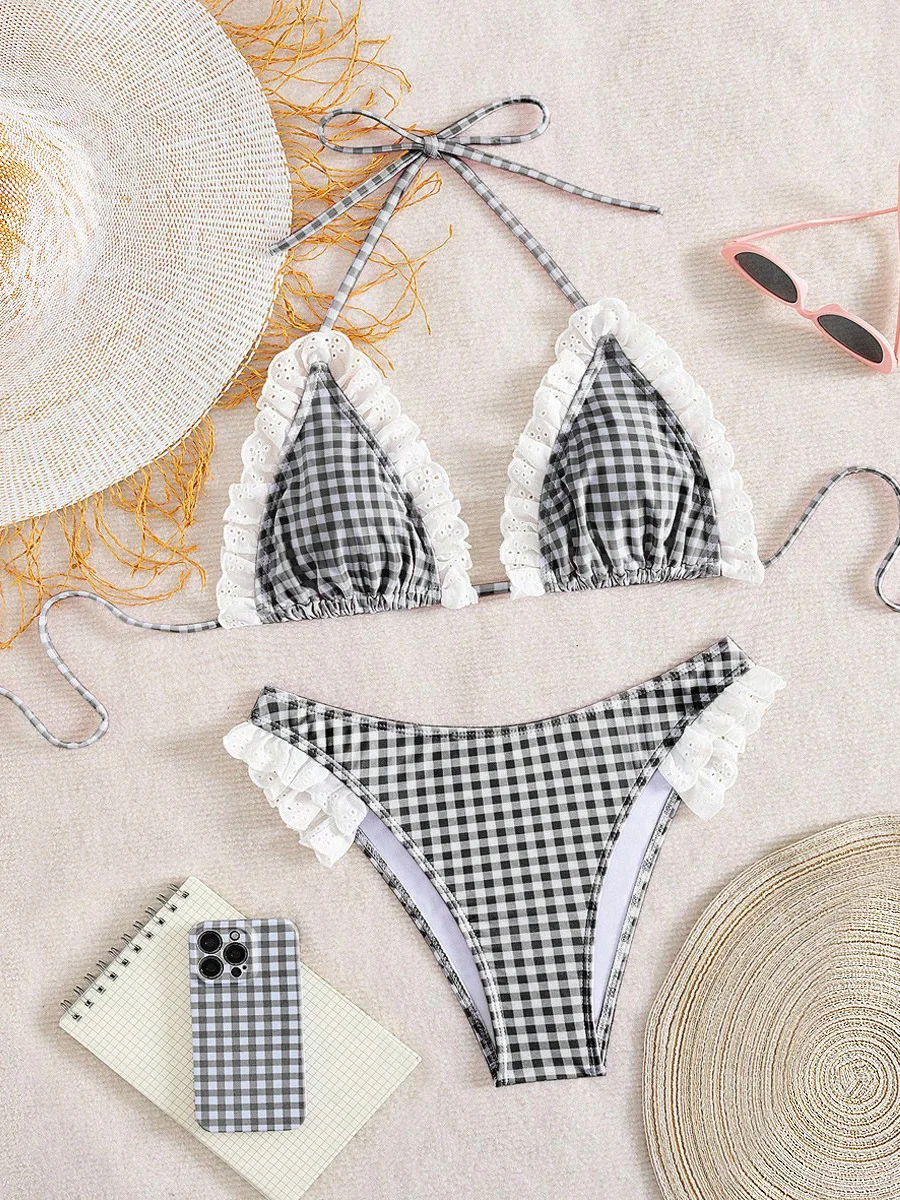 Новый женский купальник пуш-ап 2026: микро-бикини с кружевом, бразильский комплект бикини, принтованные купальные костюмы, пляжная одежда для женщин
Новый женский купальник пуш-ап 2026: микро-бикини с кружевом, бразильский комплект бикини, принтованные купальные костюмы, пляжная одежда для женщин