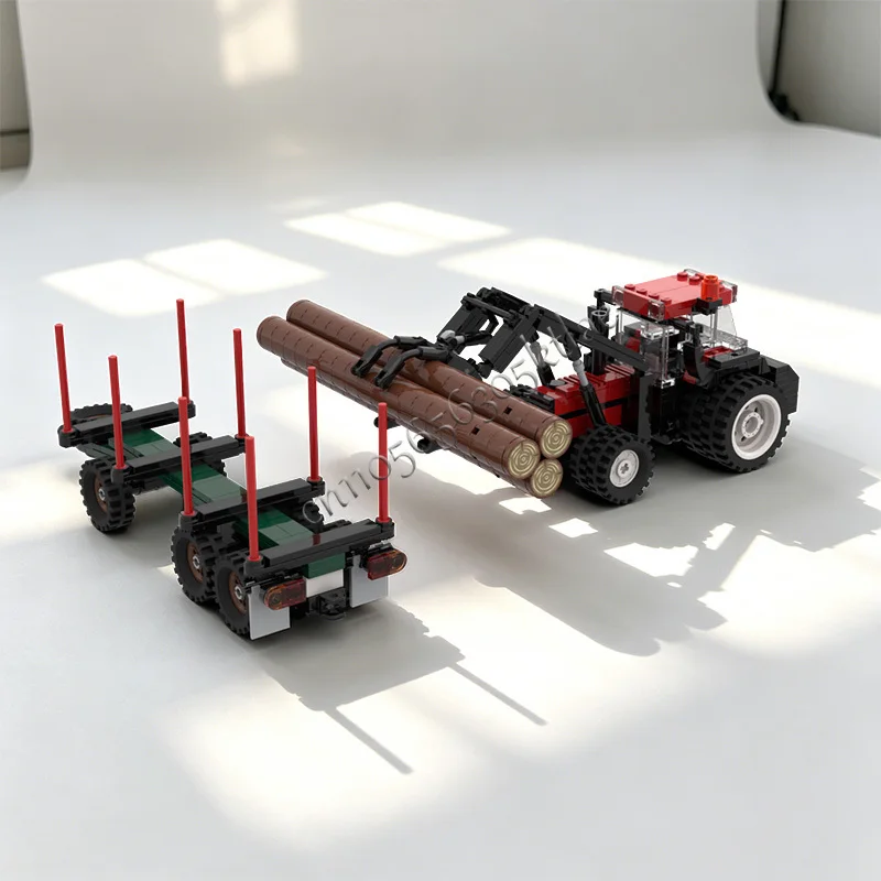 Customize Combination Set Suburban Lumber Mill And Transport Lumber Truck MOC Building Block Model Toys Children Festival Gifts
Customize Combination Set Suburban Lumber Mill And Transport Lumber Truck MOC Building Block Model Toys Children Festival Gifts