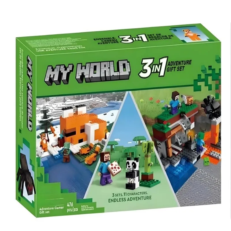 Новинка 2024 года, игрушка MOC Fox Panda «три в одном», 200, многочастьевая сборка, головоломка, многопользовательская игра, Рождественская игрушка в подарок
Новинка 2024 года, игрушка MOC Fox Panda «три в одном», 200, многочастьевая сборка, головоломка, многопользовательская игра, Рождественская игрушка в подарок