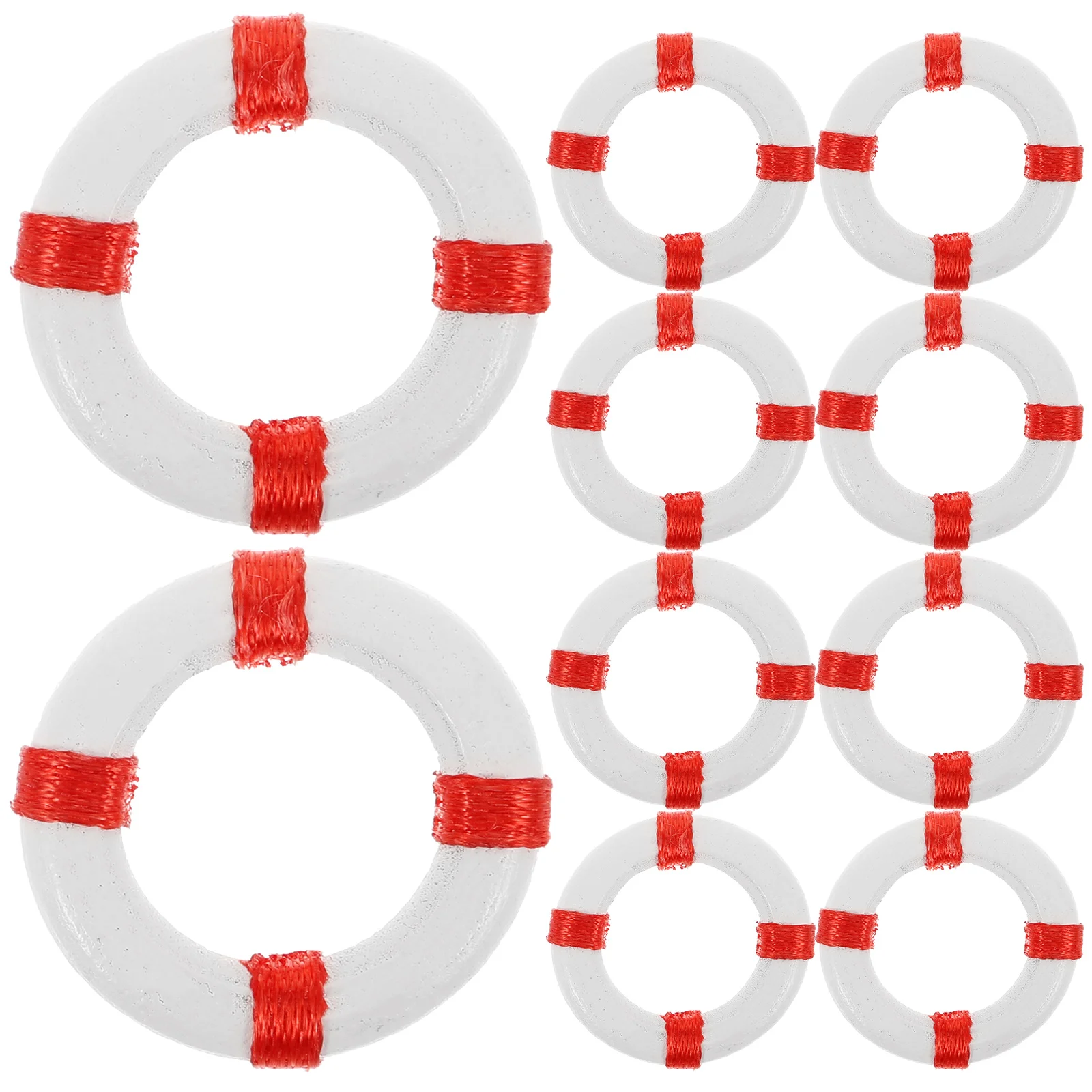 10PCS Mini Mediterranean Style Swimming Ring Life Buoy Resin Figurine Craft Miniature Toy (Red) mini life ring
10PCS Mini Mediterranean Style Swimming Ring Life Buoy Resin Figurine Craft Miniature Toy (Red) mini life ring