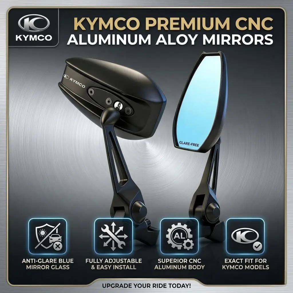 Universal CNC Aluminum Motorcycle Rearview Mirrors, Anti-glare Mirror For KYMCO DOWNTOWN NIKITA GDINK KXCT PeoPle S
Universal CNC Aluminum Motorcycle Rearview Mirrors, Anti-glare Mirror For KYMCO DOWNTOWN NIKITA GDINK KXCT PeoPle S