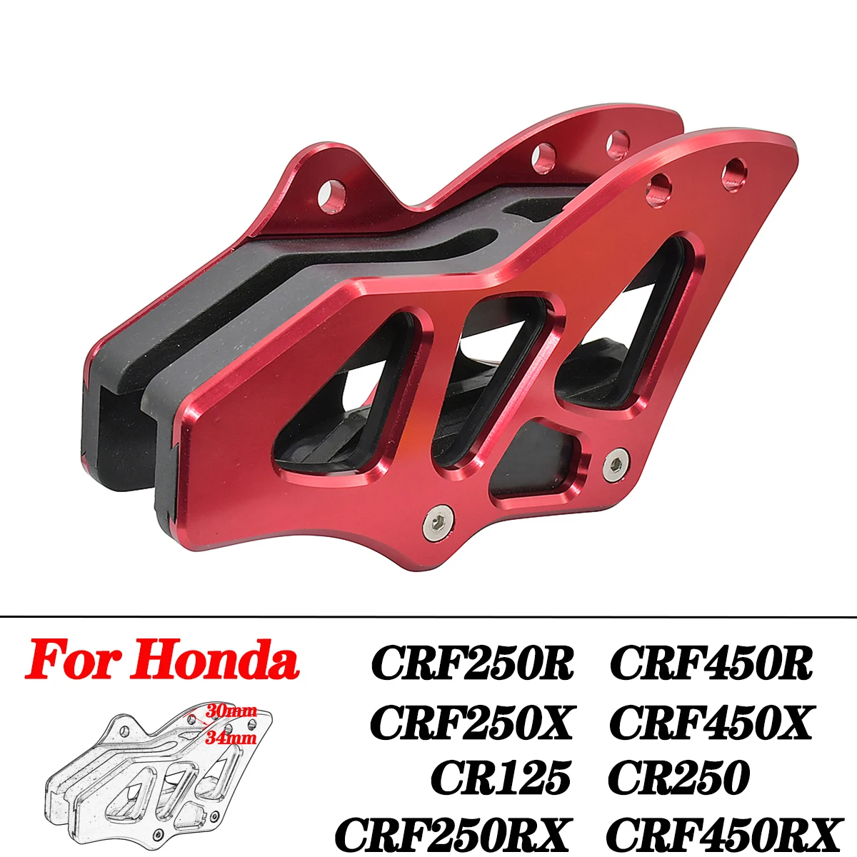Motocross Chain Guide Guard Protector Cover For Honda CR125 CR250 CRF250R CRF450R CRF250RX CRF450RX CRF450X CRF450L CRF 250R 450
Motocross Chain Guide Guard Protector Cover For Honda CR125 CR250 CRF250R CRF450R CRF250RX CRF450RX CRF450X CRF450L CRF 250R 450