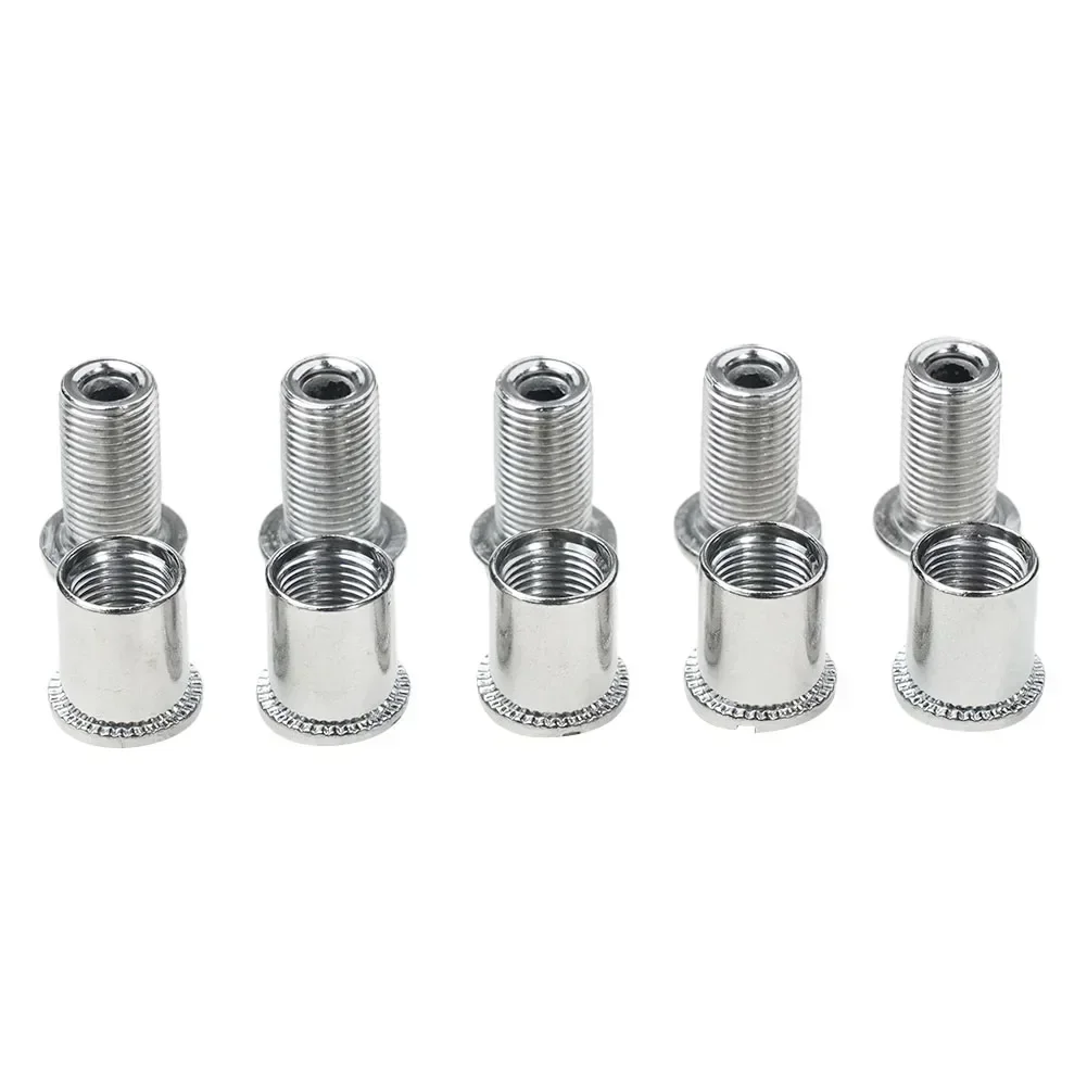 Stainless Steel Bike Chainring Screws, 5Pcs Ultra Light Bolts for SingleDoubleTriple, Practical and Long Service Life
Stainless Steel Bike Chainring Screws, 5Pcs Ultra Light Bolts for SingleDoubleTriple, Practical and Long Service Life