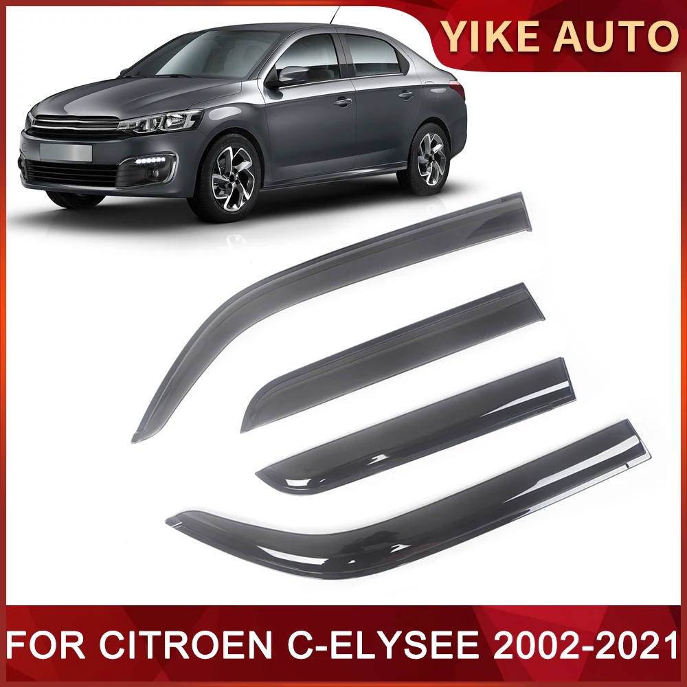 Window Visor for CITROEN C-Elysee 2002-2021 Weathershied Door Visor Wind Sun Rain Guards Side Window Wind Deflectors Auto Parts
Window Visor for CITROEN C-Elysee 2002-2021 Weathershied Door Visor Wind Sun Rain Guards Side Window Wind Deflectors Auto Parts