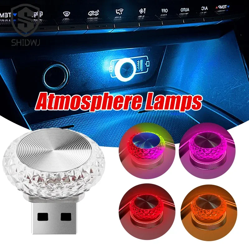 Portable Car USB Ambient Light Mini LED Decorative Atmosphere Lamp Auto Interior Environment Lights Computer Light Plug Play
Portable Car USB Ambient Light Mini LED Decorative Atmosphere Lamp Auto Interior Environment Lights Computer Light Plug Play