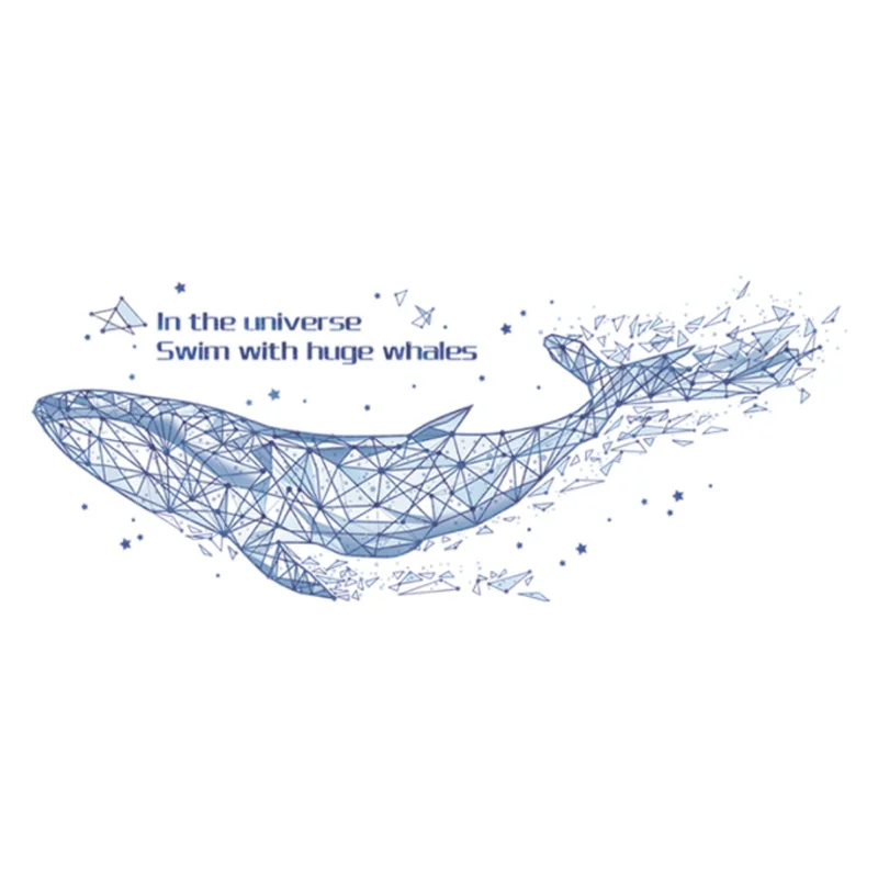 Geometric Whale Wall Sticker Shop Window Glass Layout Electrostatic Decoration Sticker Moisture-proof Anti Fouling Removable
Geometric Whale Wall Sticker Shop Window Glass Layout Electrostatic Decoration Sticker Moisture-proof Anti Fouling Removable