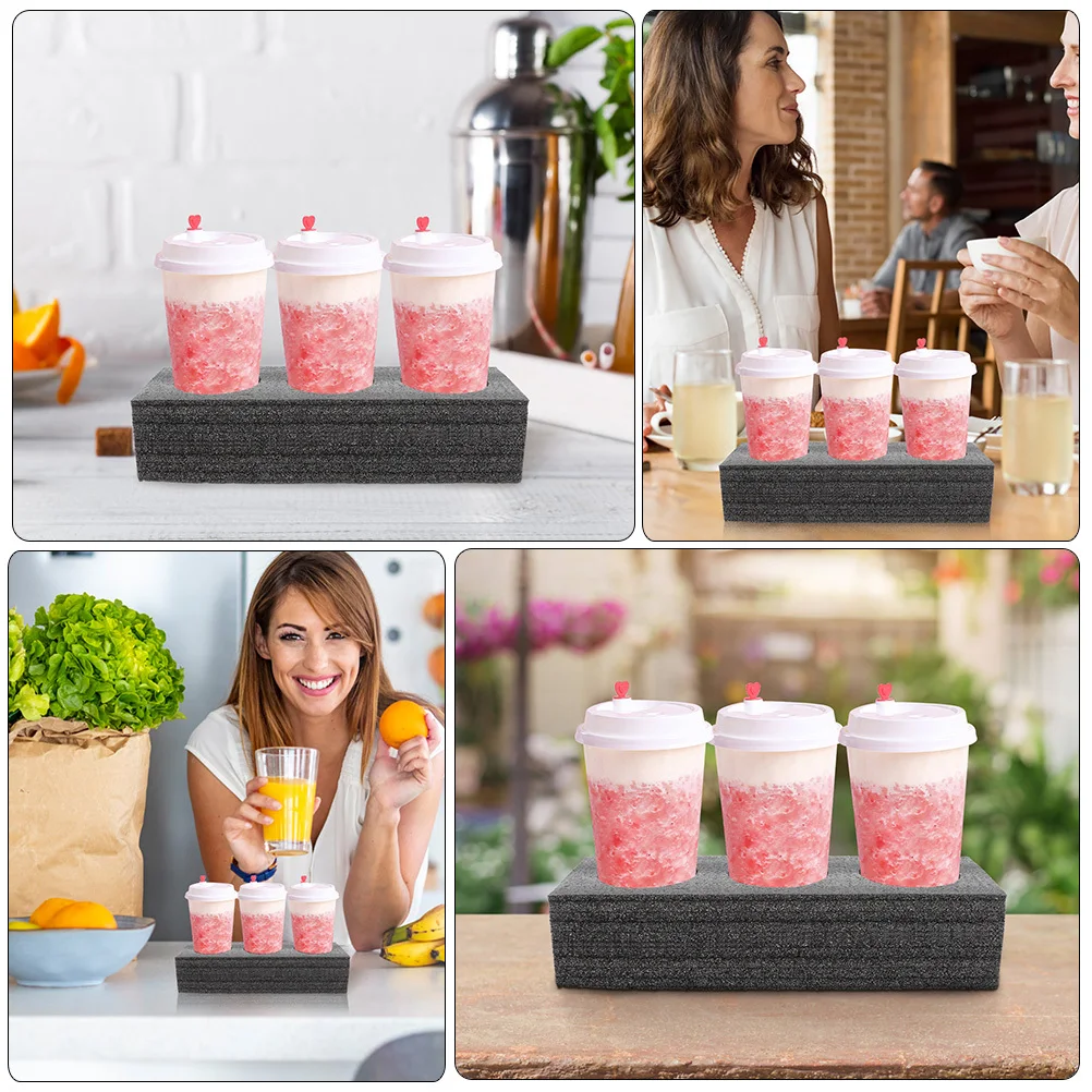 3Pcs Takeout Cup Trays Pearl Cotton Beverage Carrier Cold Drink Holder Milk Tea Coffee Cup Carriers Milk Tea Packing Tray
3Pcs Takeout Cup Trays Pearl Cotton Beverage Carrier Cold Drink Holder Milk Tea Coffee Cup Carriers Milk Tea Packing Tray