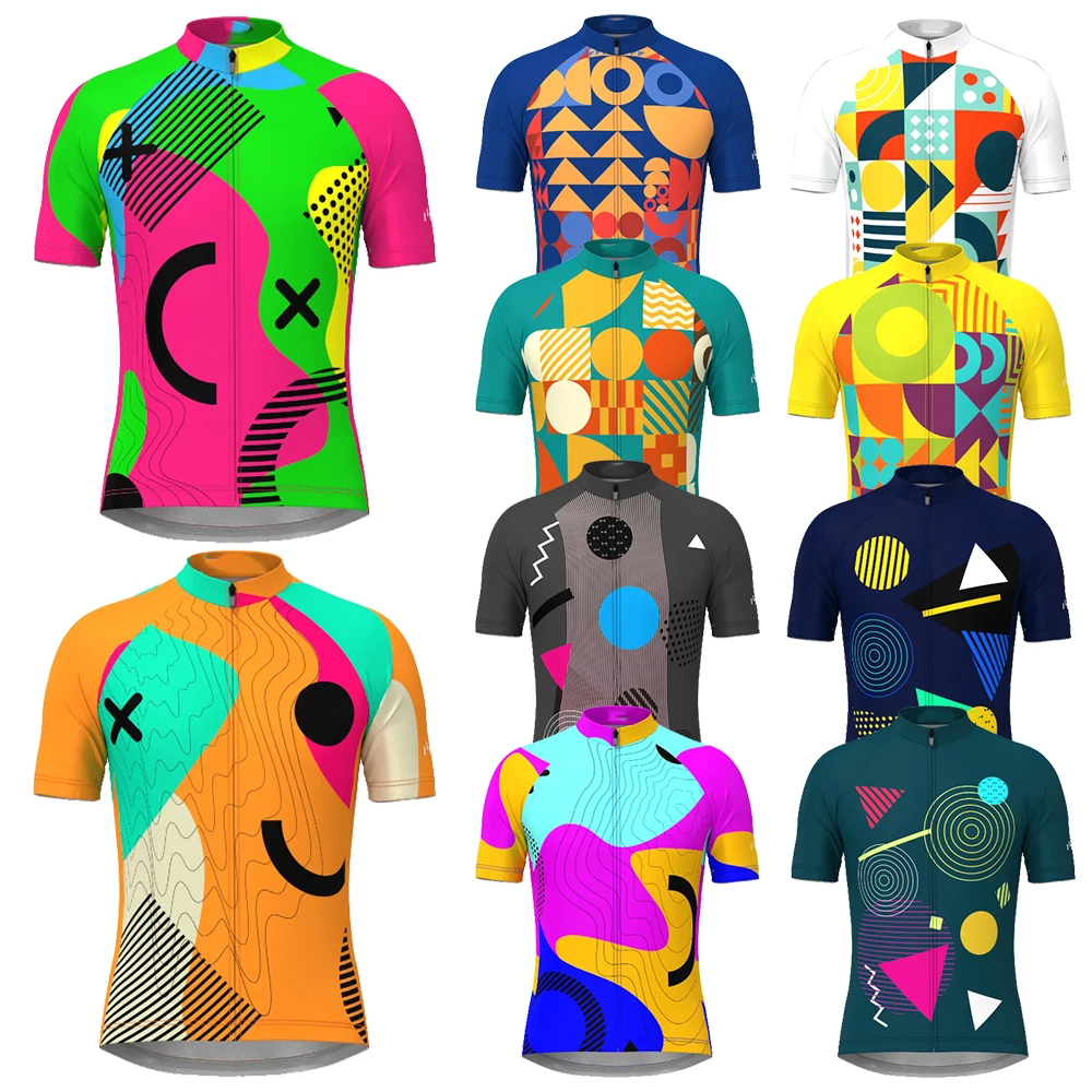 Мужской велосипедный трикотаж ABSTRACT GEOMETRIC для мужчин с коротким рукавом MTB Maillot Downhill Pro Team, одежда для горного велосипеда по индивидуальному заказу
Мужской велосипедный трикотаж ABSTRACT GEOMETRIC для мужчин с коротким рукавом MTB Maillot Downhill Pro Team, одежда для горного велосипеда по индивидуальному заказу