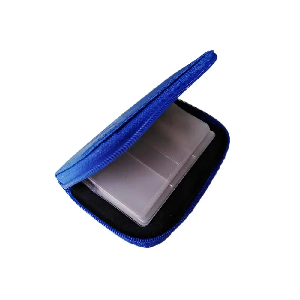 22 Slots Memory Card Storage Bag Game Accessories With Zipper Carrying Case Holder CF/SD/Micro SD/SDHC/MS/DS Card Holder
22 Slots Memory Card Storage Bag Game Accessories With Zipper Carrying Case Holder CF/SD/Micro SD/SDHC/MS/DS Card Holder