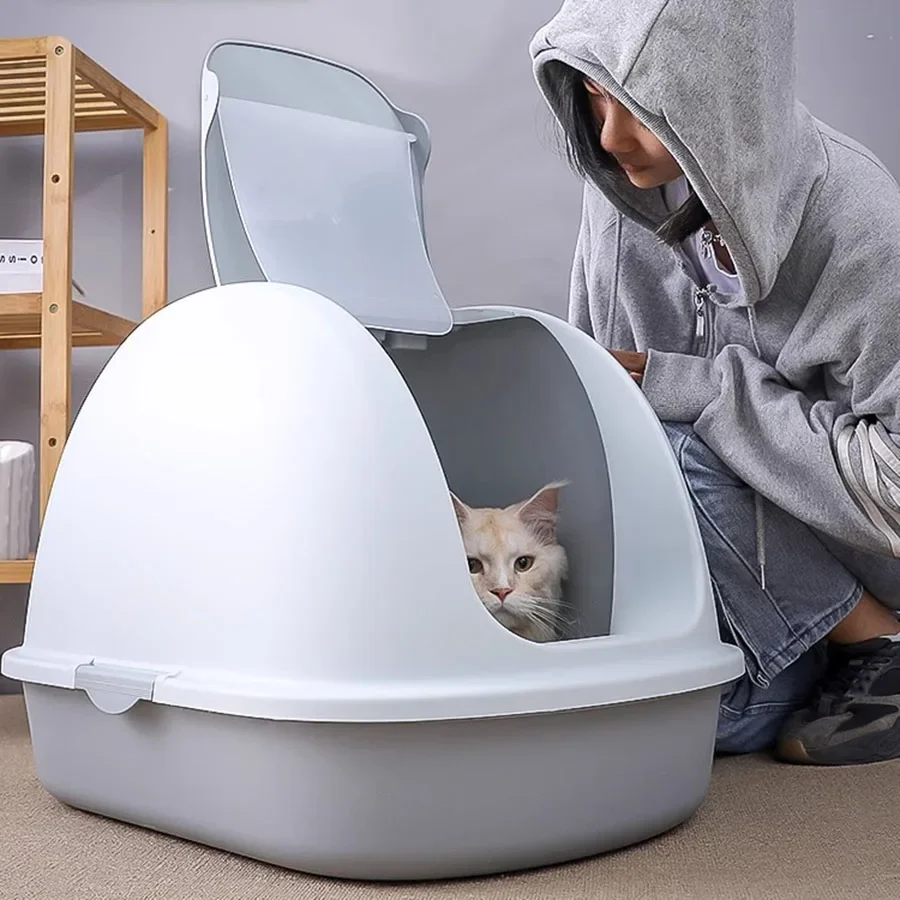 Enclosed Drawer Box Cat Litter Quick Plastic No Splash Nordic Narrow Luxury Toilet Deep Ventilation Decoration
Enclosed Drawer Box Cat Litter Quick Plastic No Splash Nordic Narrow Luxury Toilet Deep Ventilation Decoration