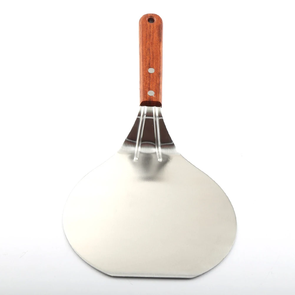 1pc Stainless Steel Pizza Shovel Ergonomic Baking Tool Cake Spatula Kitchen Gadget for Cutting Bread Meat with Hanging Hole
1pc Stainless Steel Pizza Shovel Ergonomic Baking Tool Cake Spatula Kitchen Gadget for Cutting Bread Meat with Hanging Hole