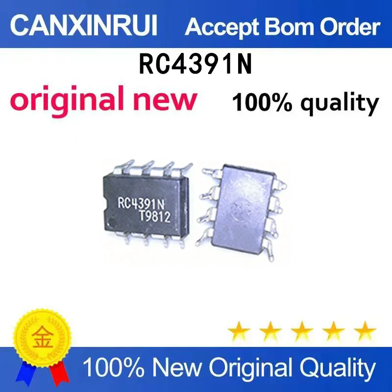(5-100 pieces)New stock RC4391N RC4391 DIP-8
(5-100 pieces)New stock RC4391N RC4391 DIP-8