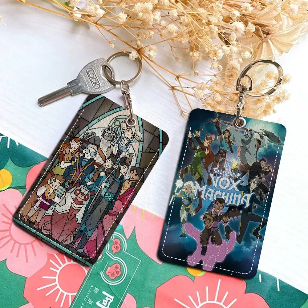 TV The Legend Of Vox Machina Keychain Card Holders Keyring Bank Bus ID Credit Cards Key Ring Chains
TV The Legend Of Vox Machina Keychain Card Holders Keyring Bank Bus ID Credit Cards Key Ring Chains